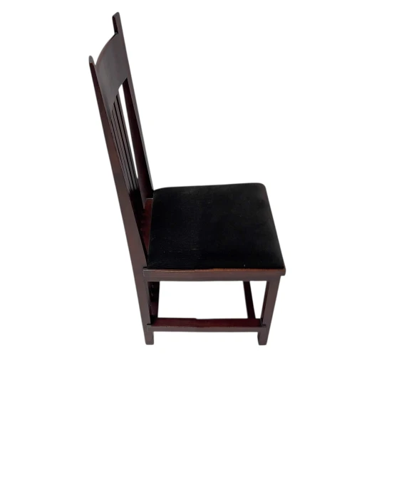 Art Deco Modernist High Back Chair by Hendrik Wouda for Pander, 1924